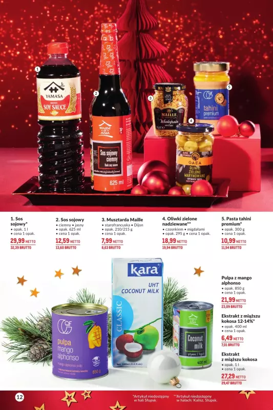 Makro - gazetka promocyjna Gazetka Delikatesy od wtorku 26.11 do wtorku 24.12 - strona 12