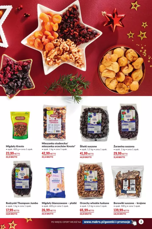 Makro - gazetka promocyjna Gazetka Delikatesy od wtorku 26.11 do wtorku 24.12 - strona 3