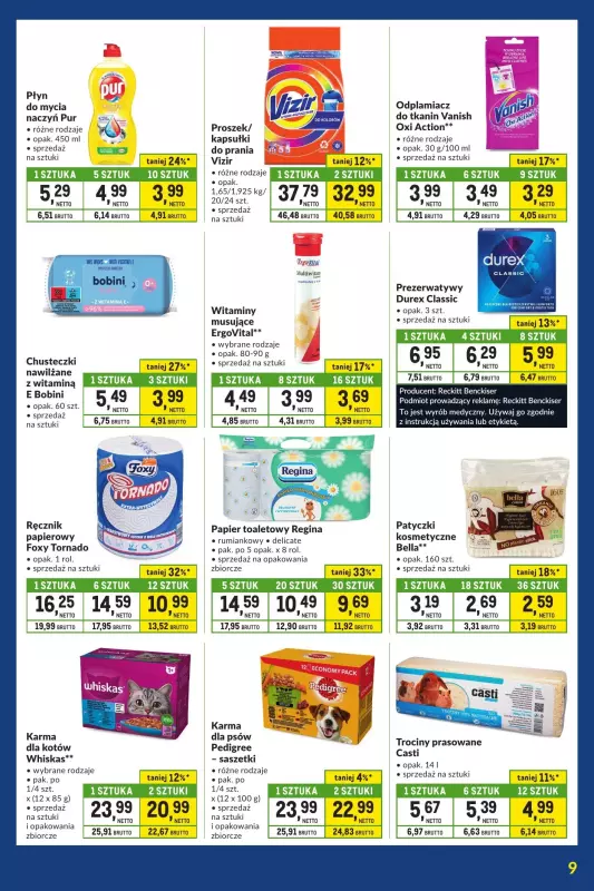 Makro - gazetka promocyjna Kupujesz więcej płacisz mniej od piątku 27.12 do poniedziałku 20.01 - strona 9