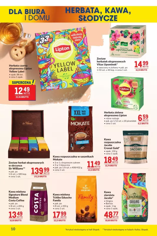 Makro - gazetka promocyjna Oferta dla biura i domu od wtorku 07.01 do poniedziałku 03.02 - strona 10