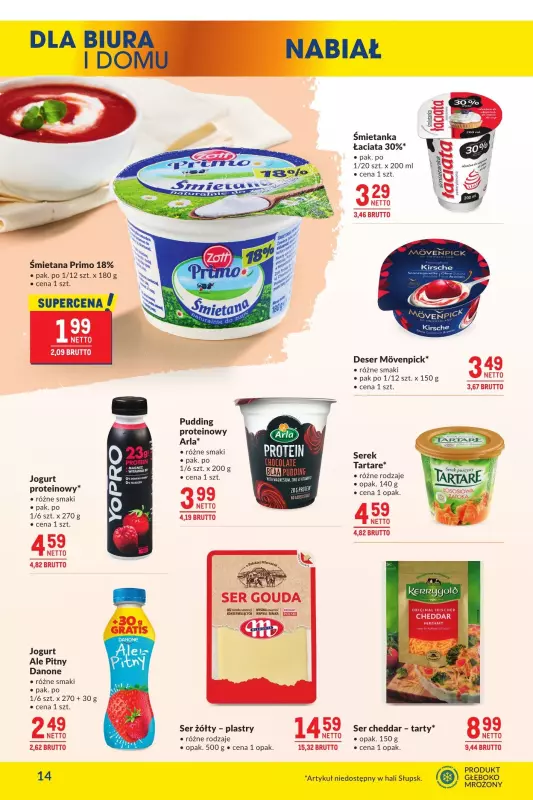 Makro - gazetka promocyjna Oferta dla biura i domu od wtorku 07.01 do poniedziałku 03.02 - strona 14