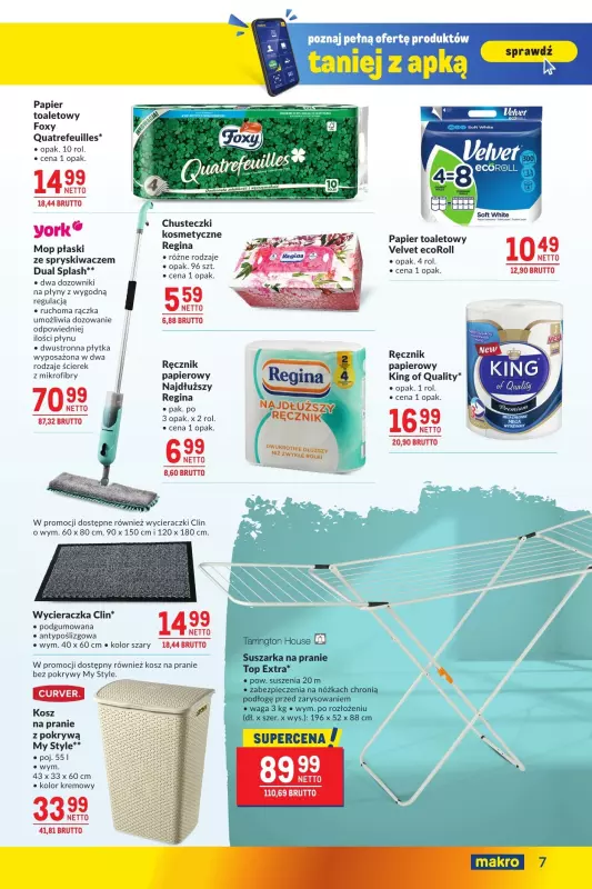 Makro - gazetka promocyjna Oferta dla biura i domu od wtorku 07.01 do poniedziałku 03.02 - strona 7