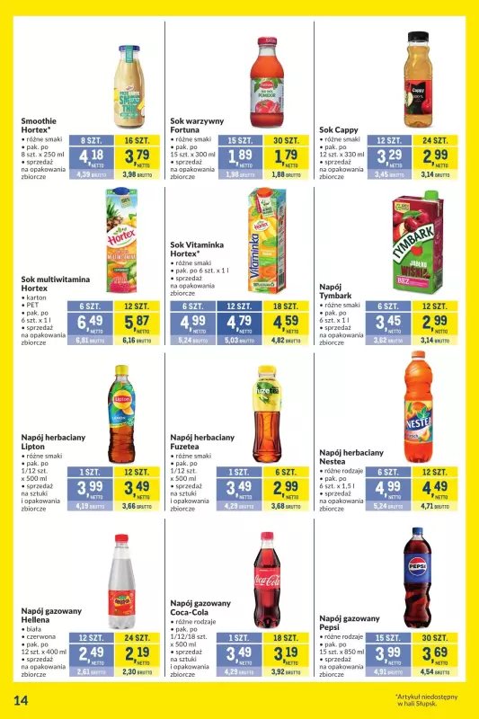 Makro - gazetka promocyjna Kupujesz więcej płacisz mniej od wtorku 21.01 do poniedziałku 17.02 - strona 14