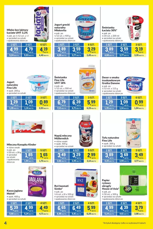 Makro - gazetka promocyjna Kupujesz więcej płacisz mniej od wtorku 18.02 do poniedziałku 17.03 - strona 4