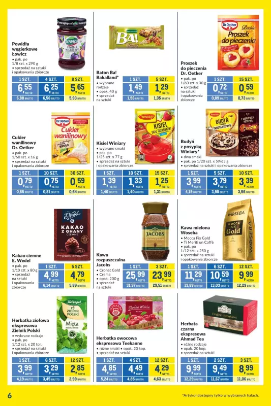 Makro - gazetka promocyjna Kupujesz więcej płacisz mniej od wtorku 18.02 do poniedziałku 17.03 - strona 6