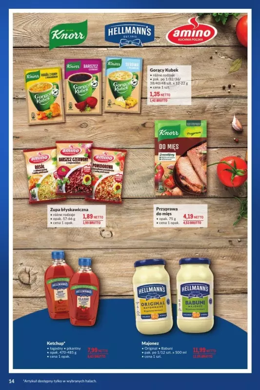 Makro - gazetka promocyjna Nasi dostawcy polecają od wtorku 04.03 do poniedziałku 17.03 - strona 14