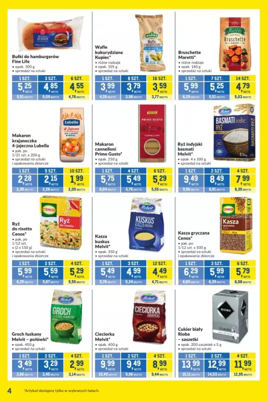 Makro - gazetka promocyjna Kupujesz więcej płacisz mniej od wtorku 18.03 do poniedziałku 14.04 - strona 4