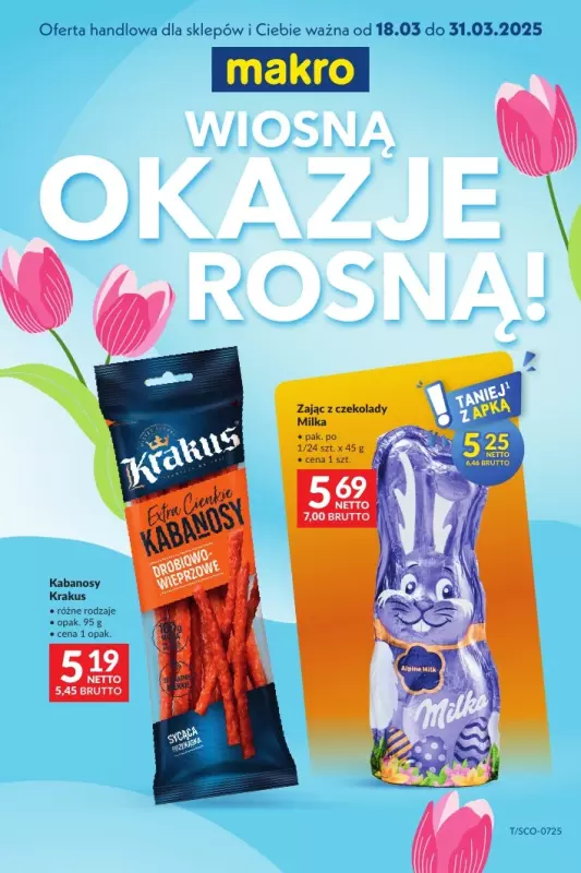 Makro - gazetka promocyjna Mega oferty dla twojego sklepu od wtorku 18.03 do poniedziałku 31.03