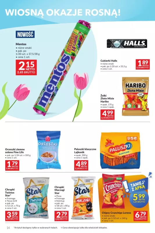 Makro - gazetka promocyjna Mega oferty dla twojego sklepu od wtorku 18.03 do poniedziałku 31.03 - strona 14