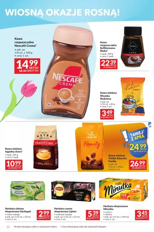 Makro - gazetka promocyjna Mega oferty dla twojego sklepu od wtorku 18.03 do poniedziałku 31.03 - strona 12