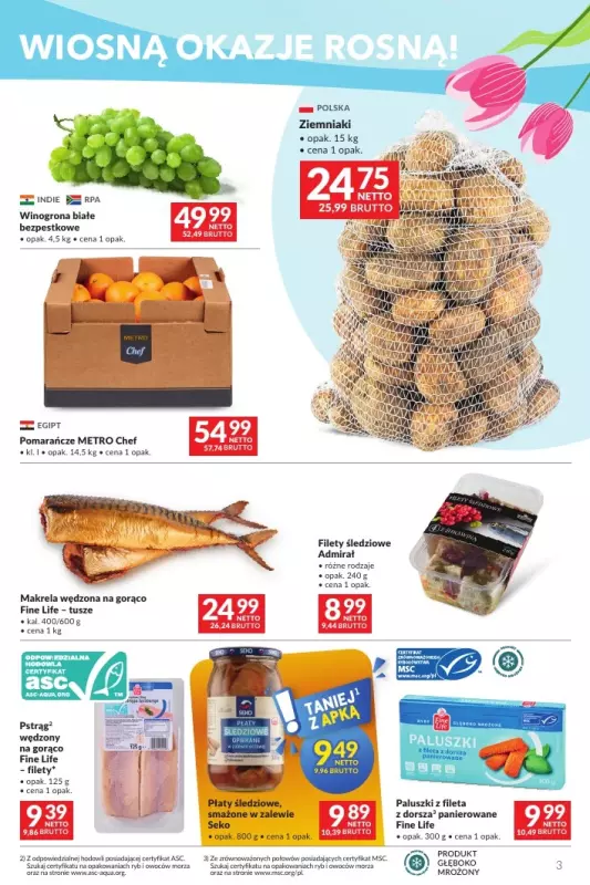 Makro - gazetka promocyjna Mega oferty dla twojego sklepu od wtorku 18.03 do poniedziałku 31.03 - strona 3