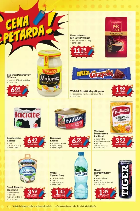 Makro - gazetka promocyjna Mega oferty dla twojego sklepu od wtorku 18.03 do poniedziałku 31.03 - strona 2