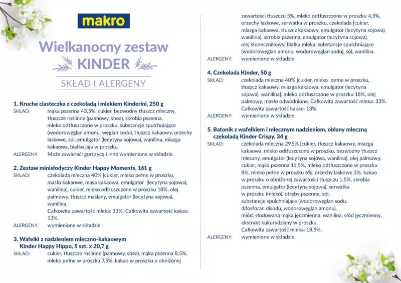 Makro - gazetka promocyjna Katalog Delikatesy Wielkanoc   - strona 13