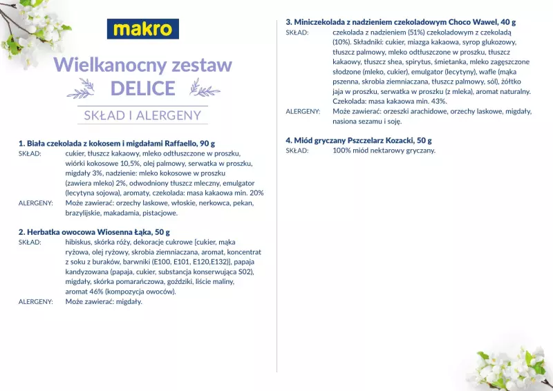 Makro - gazetka promocyjna Katalog Delikatesy Wielkanoc   - strona 3