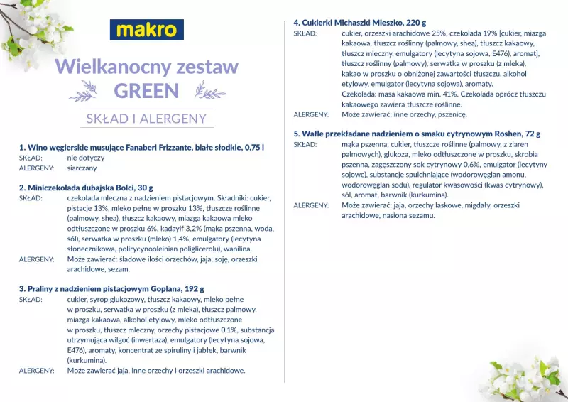 Makro - gazetka promocyjna Katalog Delikatesy Wielkanoc   - strona 5