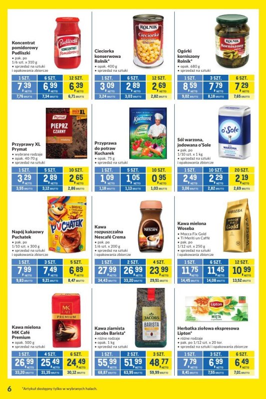 Makro - gazetka promocyjna Kupujesz więcej płacisz mniej od wtorku 15.04 do poniedziałku 12.05 - strona 6