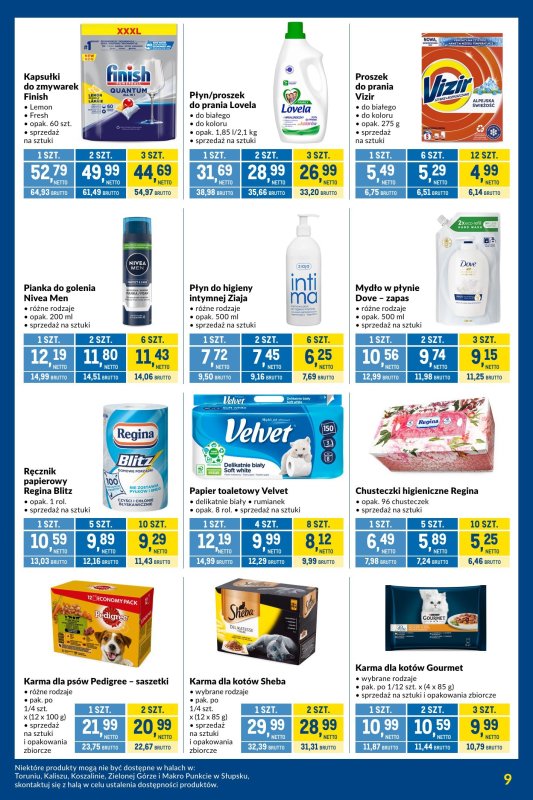Makro - gazetka promocyjna Kupujesz więcej płacisz mniej od wtorku 13.05 do poniedziałku 09.06 - strona 9