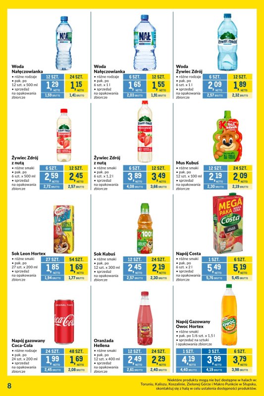 Makro - gazetka promocyjna Kupujesz więcej płacisz mniej od wtorku 13.05 do poniedziałku 09.06 - strona 8