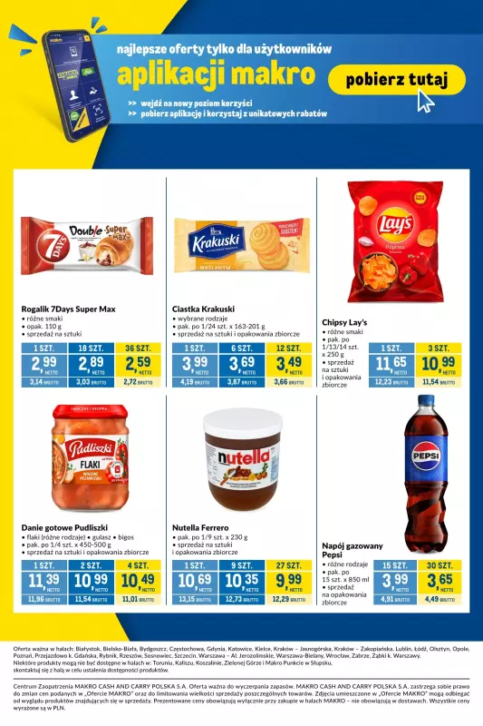Makro - gazetka promocyjna Kupujesz więcej płacisz mniej od wtorku 13.05 do poniedziałku 09.06 - strona 10