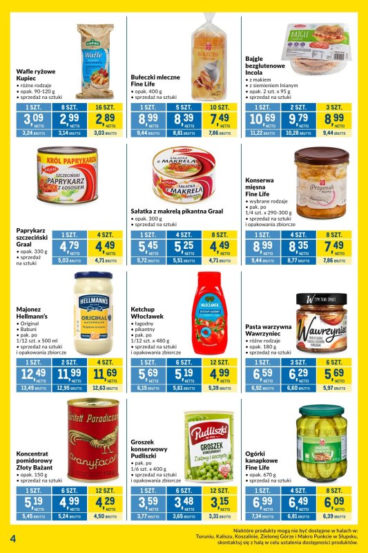 Makro - gazetka promocyjna Kupujesz więcej płacisz mniej od wtorku 13.05 do poniedziałku 09.06 - strona 4