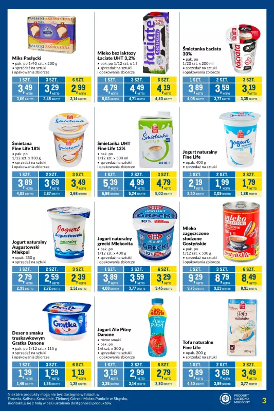 Makro - gazetka promocyjna Kupujesz więcej płacisz mniej   - strona 3