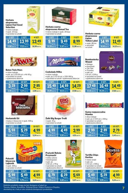Makro - gazetka promocyjna Kupujesz więcej płacisz mniej od wtorku 13.05 do poniedziałku 09.06 - strona 7
