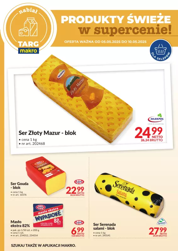 Makro - gazetka promocyjna Targ MAKRO - oferta świeża w super cenach!   - strona 2