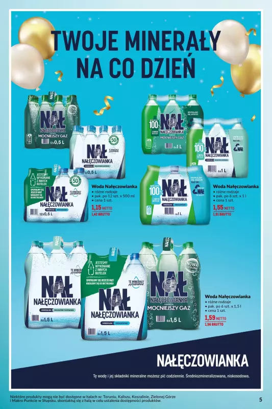 Makro - gazetka promocyjna Na uroczyste okazje od wtorku 13.05 do poniedziałku 09.06 - strona 5