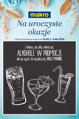Makro - gazetka promocyjna Na uroczyste okazje od wtorku 13.05 do poniedziałku 09.06