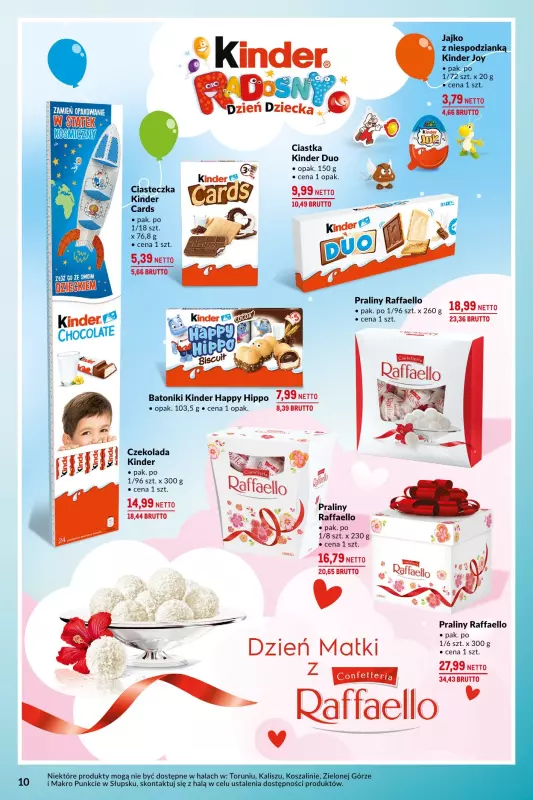 Makro - gazetka promocyjna Na uroczyste okazje od wtorku 13.05 do poniedziałku 09.06 - strona 10