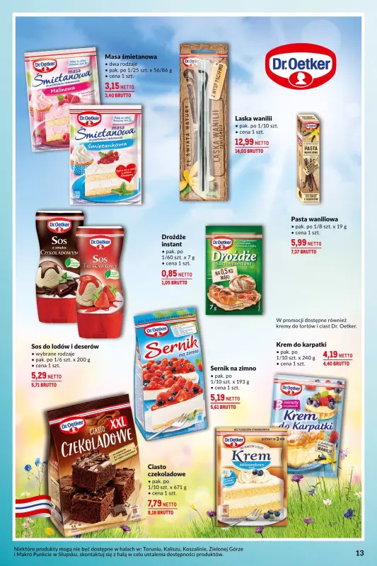 Makro - gazetka promocyjna Na uroczyste okazje od wtorku 13.05 do poniedziałku 09.06 - strona 13