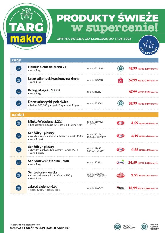 Makro - gazetka promocyjna Targ MAKRO - oferta świeża w super cenach! od poniedziałku 12.05 do soboty 17.05 - strona 8