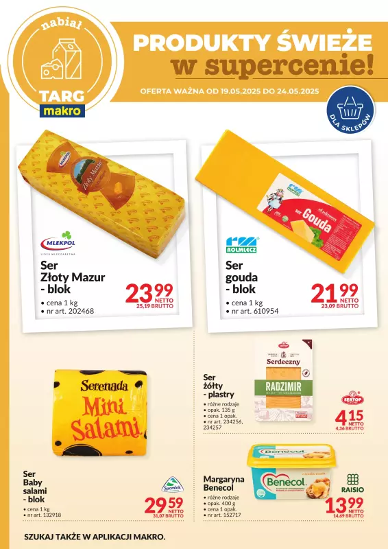 Makro - gazetka promocyjna Targ MAKRO - oferta świeża w super cenach!   - strona 2
