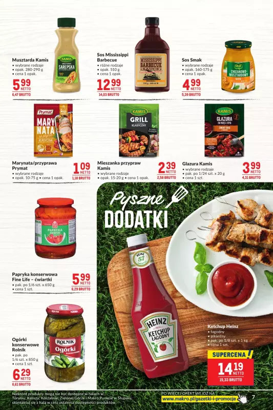 Makro - gazetka promocyjna Smakuj chwile z pysznym grillem od wtorku 27.05 do poniedziałku 09.06 - strona 7