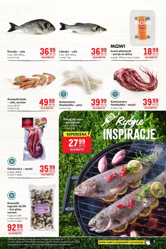 Makro - gazetka promocyjna Smakuj chwile z pysznym grillem od wtorku 27.05 do poniedziałku 09.06 - strona 3