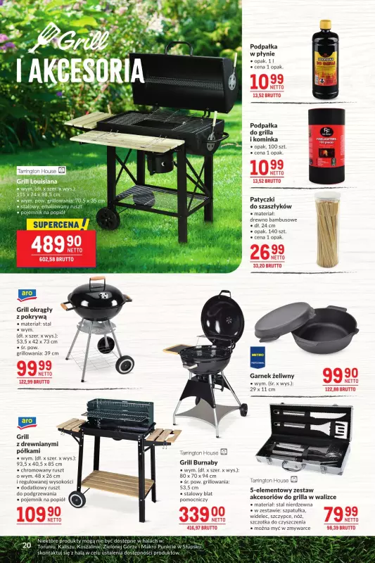 Makro - gazetka promocyjna Smakuj chwile z pysznym grillem od wtorku 27.05 do poniedziałku 09.06 - strona 20