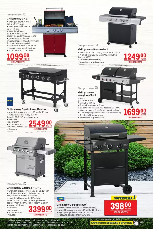 Makro - gazetka promocyjna Smakuj chwile z pysznym grillem od wtorku 27.05 do poniedziałku 09.06 - strona 21