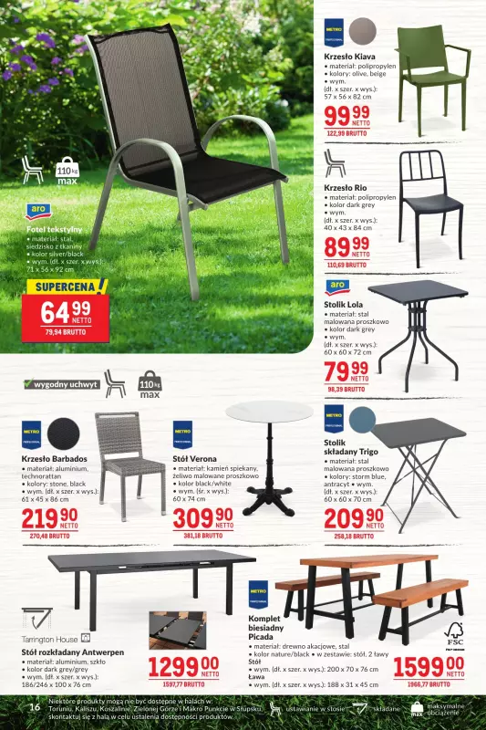 Makro - gazetka promocyjna Smakuj chwile z pysznym grillem od wtorku 27.05 do poniedziałku 09.06 - strona 16