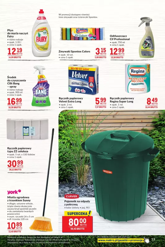Makro - gazetka promocyjna Smakuj chwile z pysznym grillem od wtorku 27.05 do poniedziałku 09.06 - strona 13