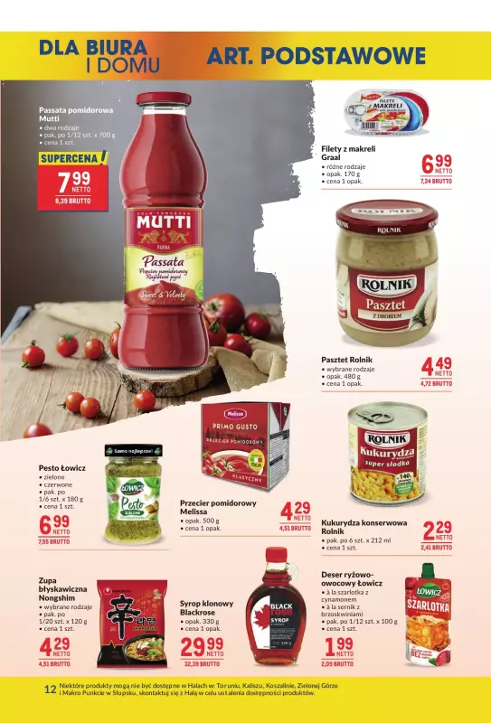 Makro - gazetka promocyjna Oferta dla biura i domu od środy 28.05 do poniedziałku 23.06 - strona 12