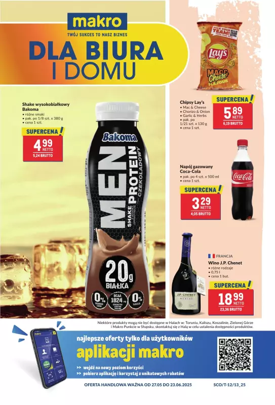 Makro - gazetka promocyjna Oferta dla biura i domu od środy 28.05 do poniedziałku 23.06 - strona 18