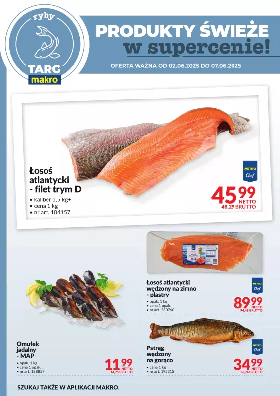 Makro - gazetka promocyjna Targ MAKRO - oferta świeża w super cenach! od poniedziałku 02.06 do soboty 07.06 - strona 6