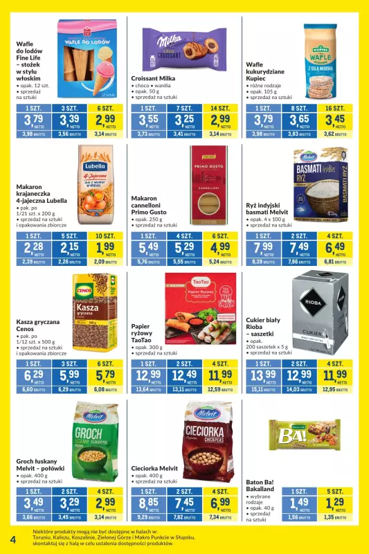 Makro - gazetka promocyjna Kupujesz więcej płacisz mniej od wtorku 10.06 do poniedziałku 07.07 - strona 4