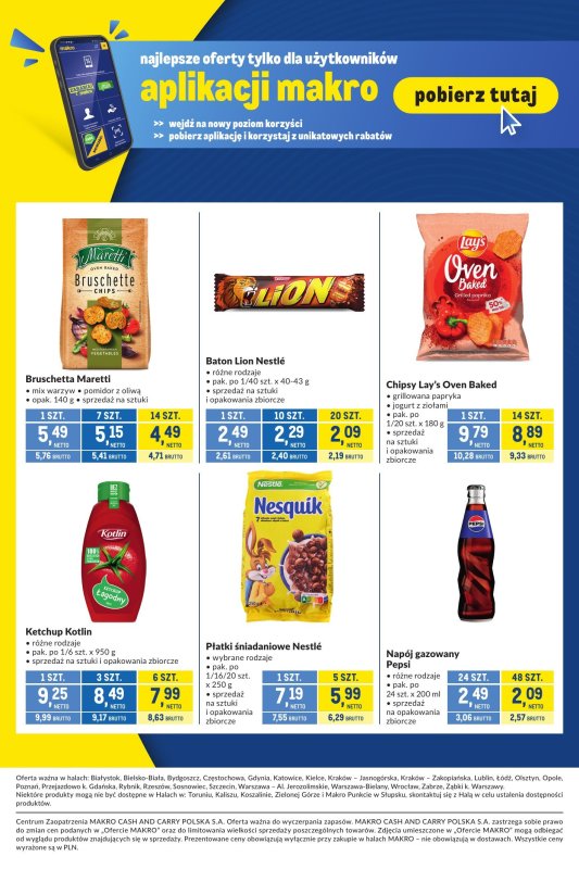 Makro - gazetka promocyjna Kupujesz więcej płacisz mniej od wtorku 10.06 do poniedziałku 07.07 - strona 10