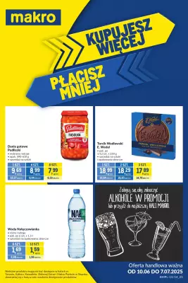 Makro - gazetka promocyjna Kupujesz więcej płacisz mniej od wtorku 10.06 do poniedziałku 07.07