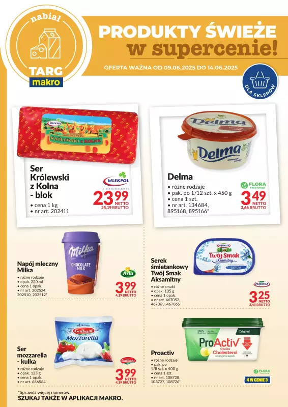Makro - gazetka promocyjna Targ MAKRO - oferta świeża w super cenach!   - strona 2