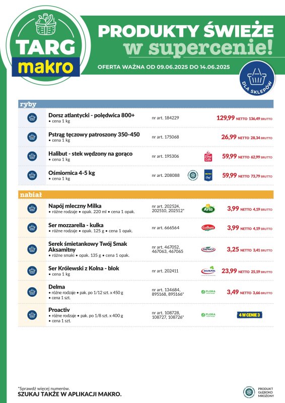 Makro - gazetka promocyjna Targ MAKRO - oferta świeża w super cenach! od poniedziałku 09.06 do soboty 14.06 - strona 8