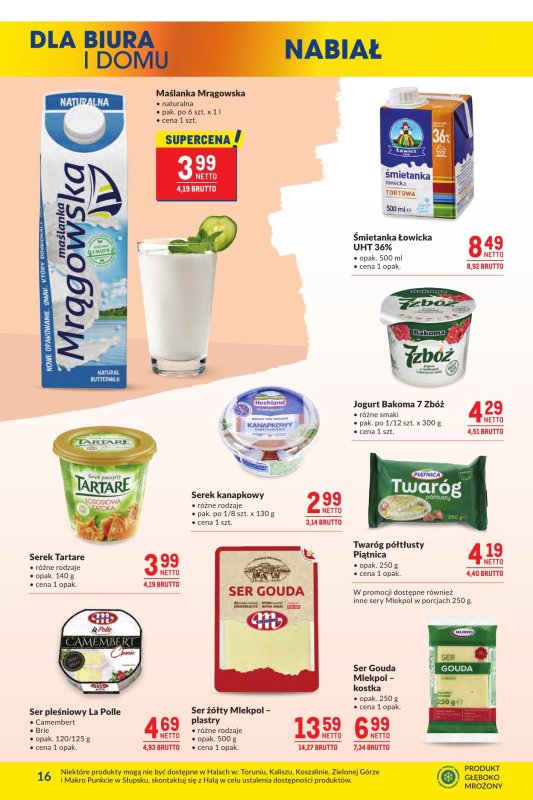 Makro - gazetka promocyjna Oferta dla biura i domu od wtorku 24.06 do poniedziałku 21.07 - strona 16