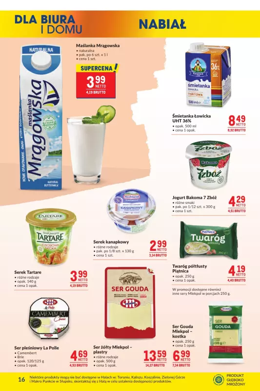 Makro - gazetka promocyjna Oferta dla biura i domu od wtorku 24.06 do poniedziałku 21.07 - strona 16