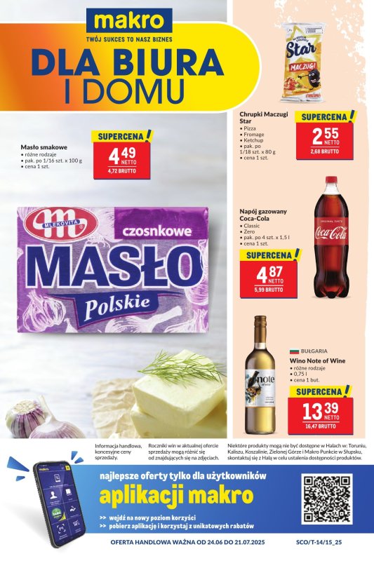 Makro - gazetka promocyjna Oferta dla biura i domu od wtorku 24.06 do poniedziałku 21.07 - strona 20
